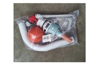 CISTERN SIDE FLUSH KIT + PIPE AND BALL
