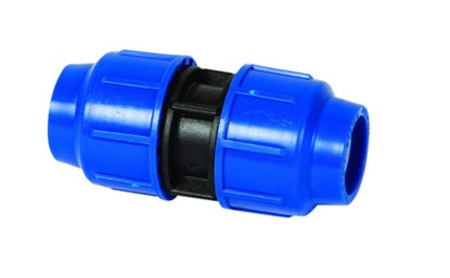 POLYPROP 32MM COUPLING each (D)