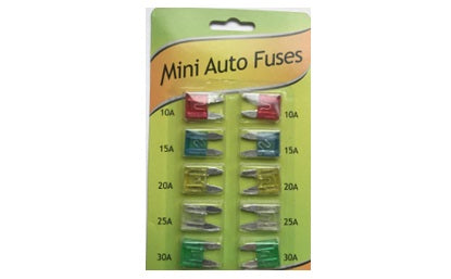 AP AUTO FUSES MINI 10PC
