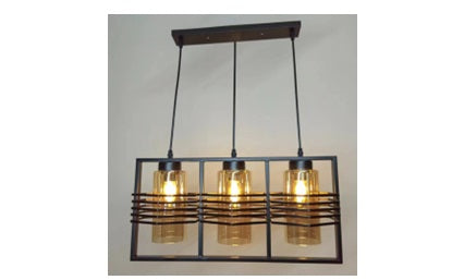 TYSON CEILING RUSTIC - 3 LIGHT
