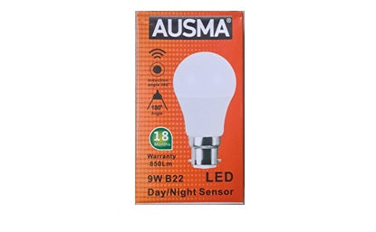 AUSMA DAY/NIGHT BULB 9W B22 6500K