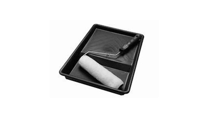 PAINT TRAY SET-METAL handle