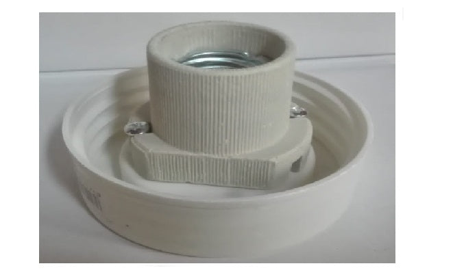 GALLERY 6" FIBRE GLASS PORCELAIN SCREW E27