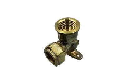 CONEX 15MM WALL PLATE C*F 15mmX1/2"
