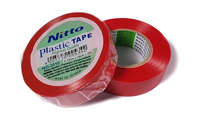 NITTO NO.21 20mt 0.2x18mm RED each