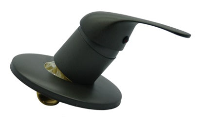 Excluzo -Carbon Edition- SHOWER MIXER LEVER ROUND