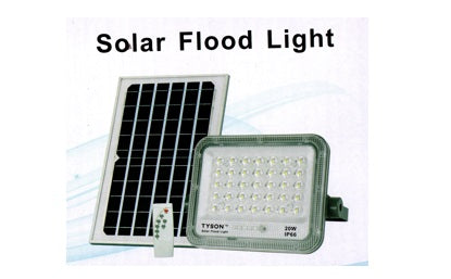 .TYSON LED SOLAR FLOODLIGHT + PANEL 30W 2pc