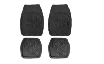 AP RUBBER CAR MATS 4PC SET