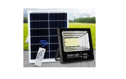.TYSON LED SOLAR FLOODLIGHT + PANEL 30W 2pc