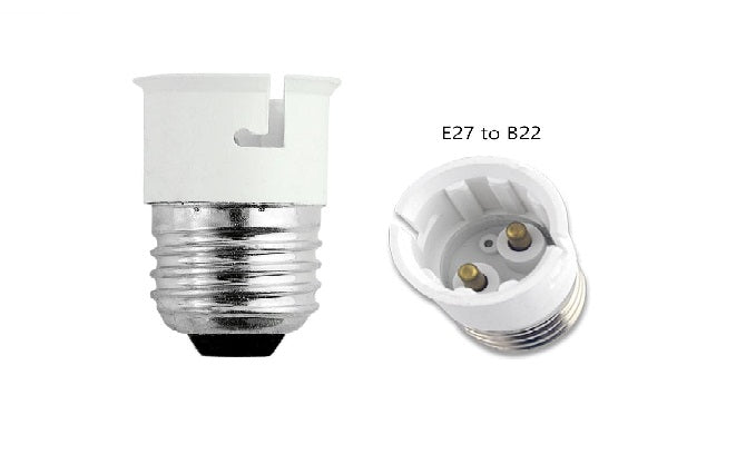 GLOBE ADAPTOR E27 TO B22