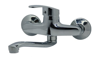 Excluzo -Victorian- SINK MIXER LEVER WALL MOUNT