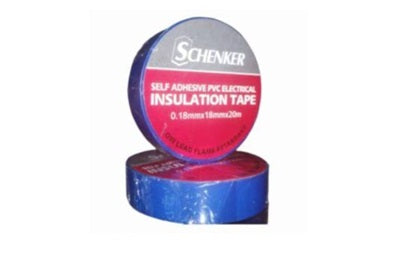 SCHENKER INSULATION TAPE 18mmX20mtr BLUE each (tbd)