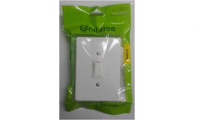 CRABTREE PRE-PACK 4*2 1 LEVER