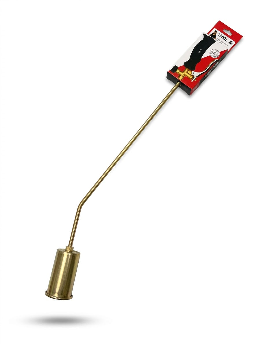 GAS HEATING TORCH WITH LEVER 60mm/100cm