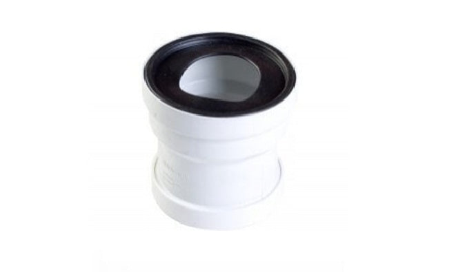 110 SV DOUBLE RUBBER PAN CONNECTOR STRIGHT (0020)