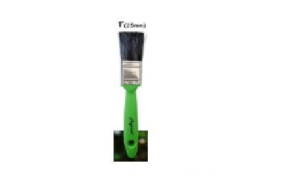 PAINT BRUSH GREEN HANDLE 1" 25mm (D)