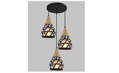 TYSON CEILING RUSTIC - 3 LIGHT (D)
