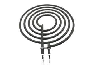 ELEMENT FOR 2 PLATE STOVE CURVED PINS