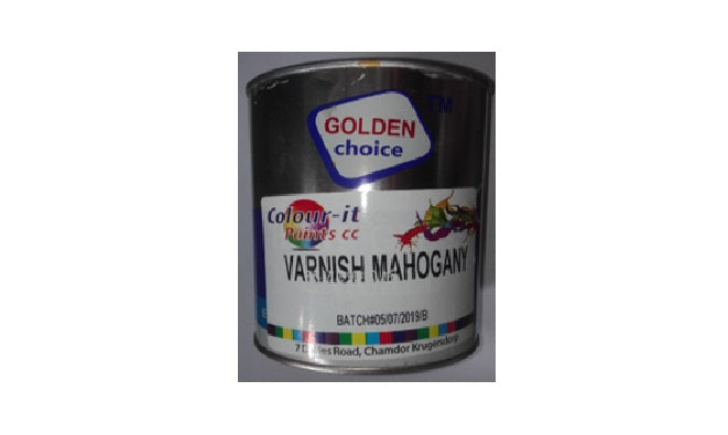 GC VARNISH 1L MAHOGANY (D)