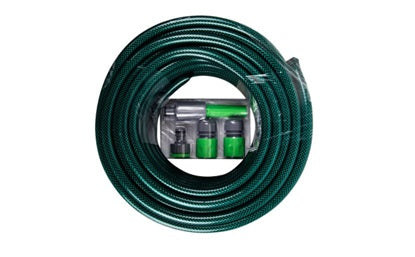 GARDEN HOSE PIPE 12MM*30MT + FITTINGS