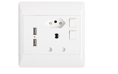 REDISSON USB SOCKET 4X4 1x3pin 1x2pin(new) 2xUSB