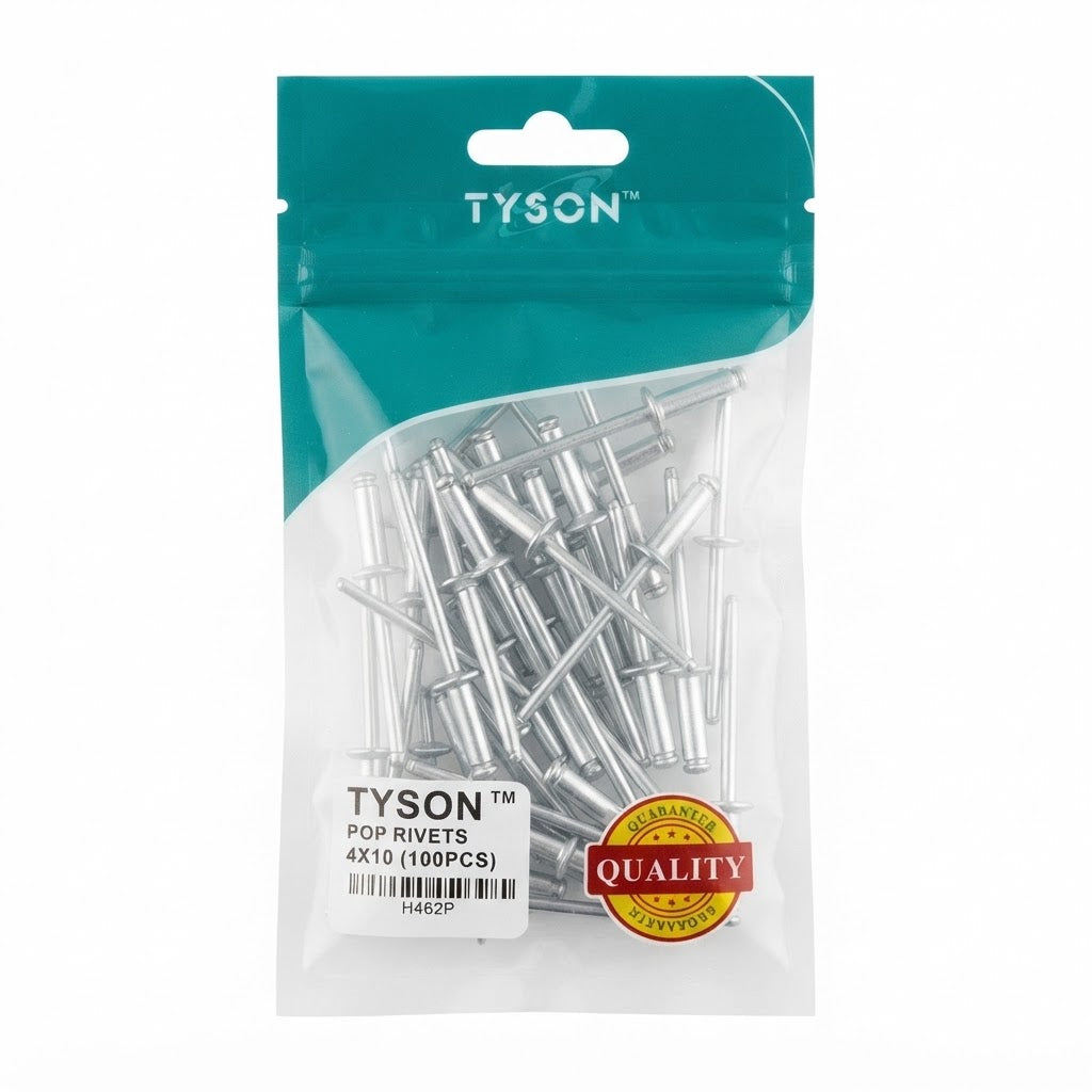 POP RIVETS 4*10 100PC Ziplock Bag