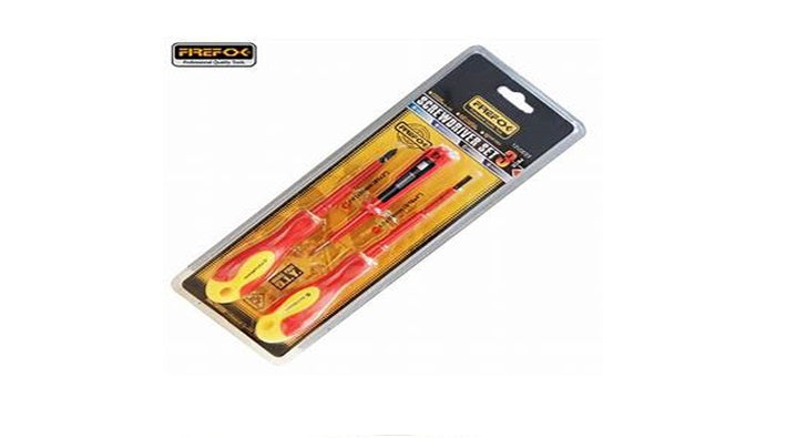 SCREWDRIVER SET 3PC ELECTRIC *FREFOX*