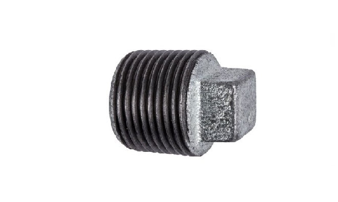 GALV 15MM HOLLOW PLUG EG