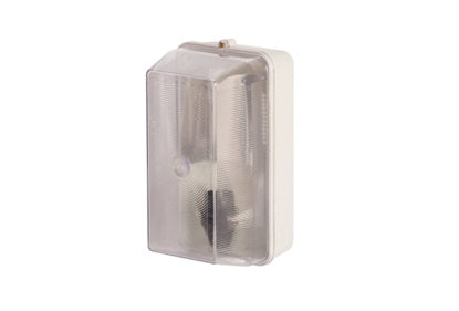 BULKHEAD RECTANGULAR 1 X B22 WHITE