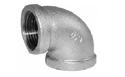 GALV 15MM ELBOW FXF