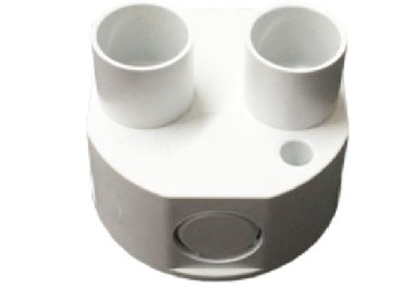 CONDUIT ROUND BOX BACK/TOP ENTRY 2WAY