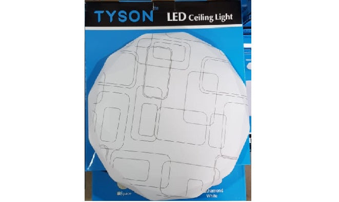 .TYSON LED CEILING LIGHT 18W 33cm -SPACE-