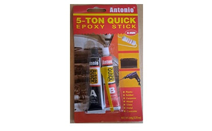 NAZ EPOXY STEEL 2 TUBES CARDED