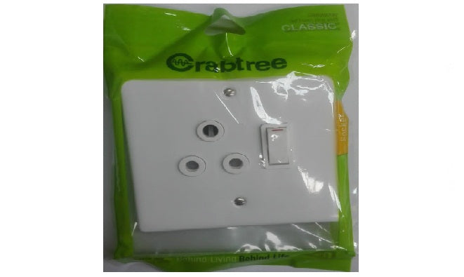 CRABTREE PRE-PACK 4*4 SINGLE