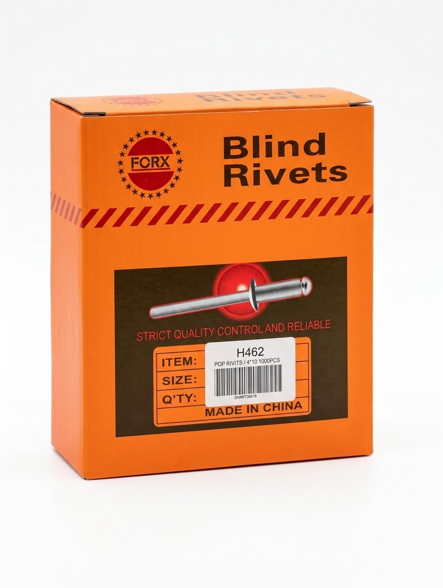 POP RIVETS 4*10 1000PC / PER BOX