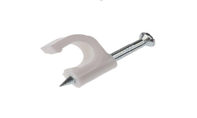 CABLE CLIP 6/7MM ROUND (D)