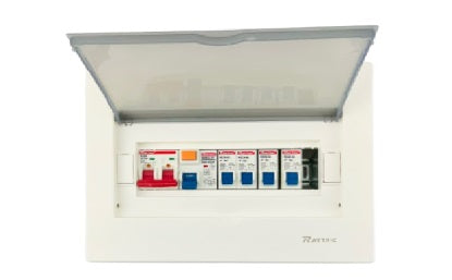 RAYTRIC Populated DB PVC FLUSH DIN 8 WAY - Metal Tray