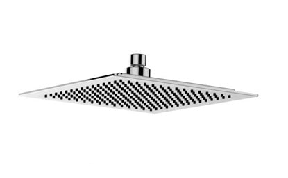 SHOWER HEAD SQUARE 6" - BLISTER PACK