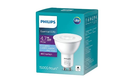 PHILIPS LED GU10 4.7W 6500K
