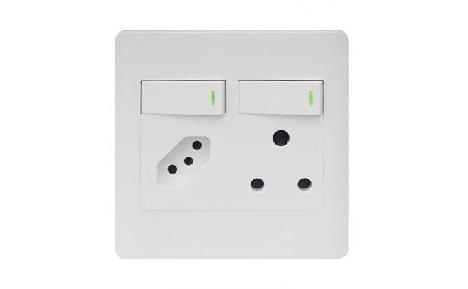 AUSMA BR SOCKET SINGLE + 2 PIN