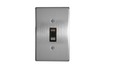 AUSMA METAL SILVER SWITCH 1 LEVER 2WAY