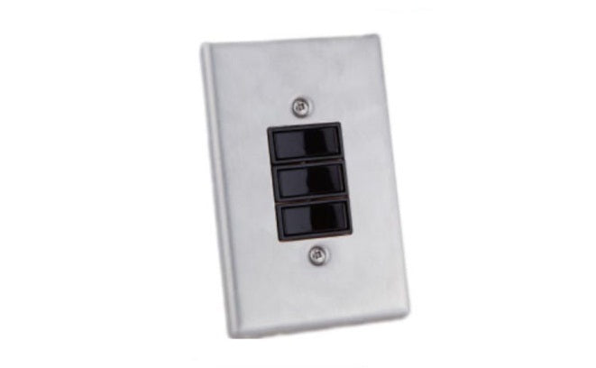 AUSMA METAL SILVER SWITCH 3 LEVER
