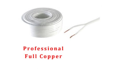 SPEAKER WIRE 0.5MM WHITE RC2