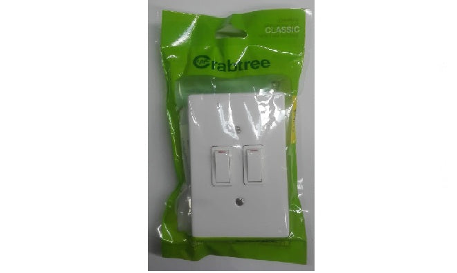 CRABTREE PRE-PACK 4*2 2LEVER